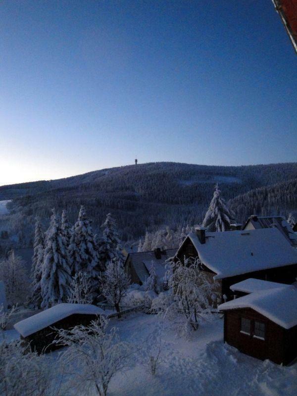 Ferienhaus Bergtraum - Ferienwohnung Fanni Oberwiesenthal Exterior foto